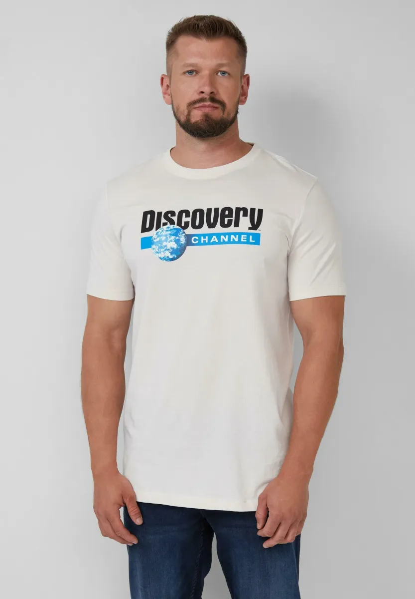 MIT DISCOVERY - T-Shirt print - creme
