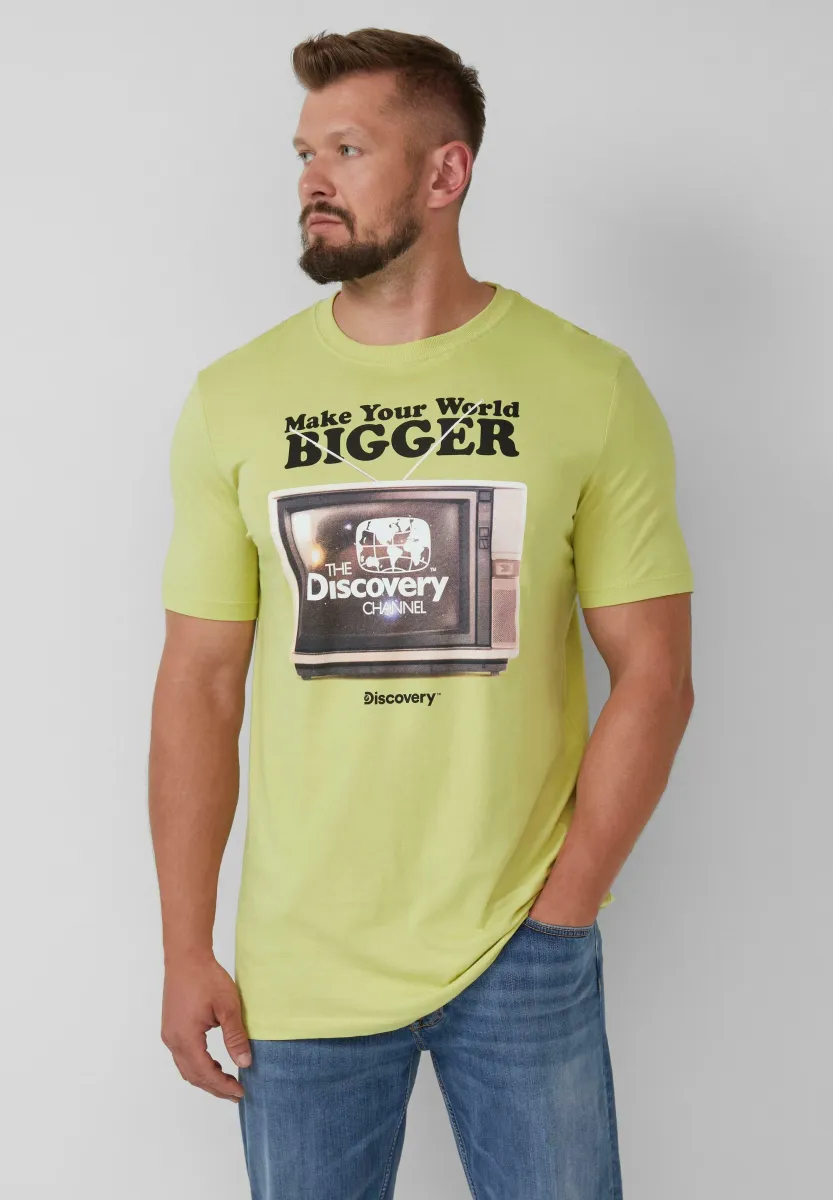 MIT DISCOVERY - T-Shirt print - limettengrün
