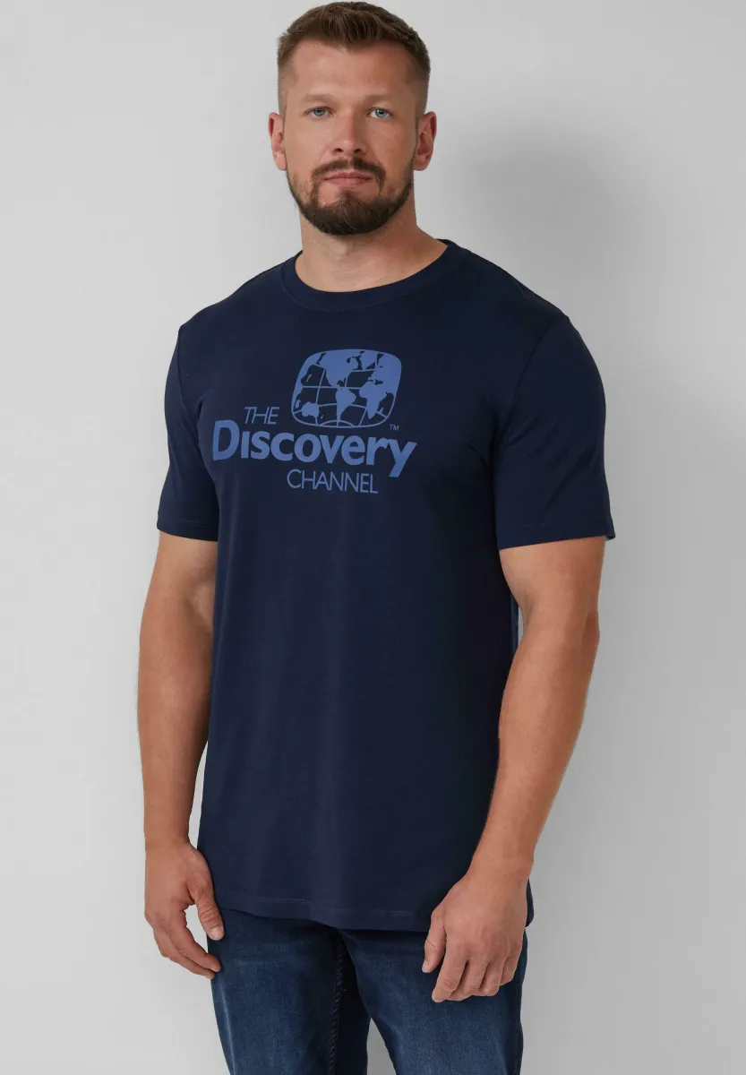 MIT DISCOVERY - T-Shirt print - navy