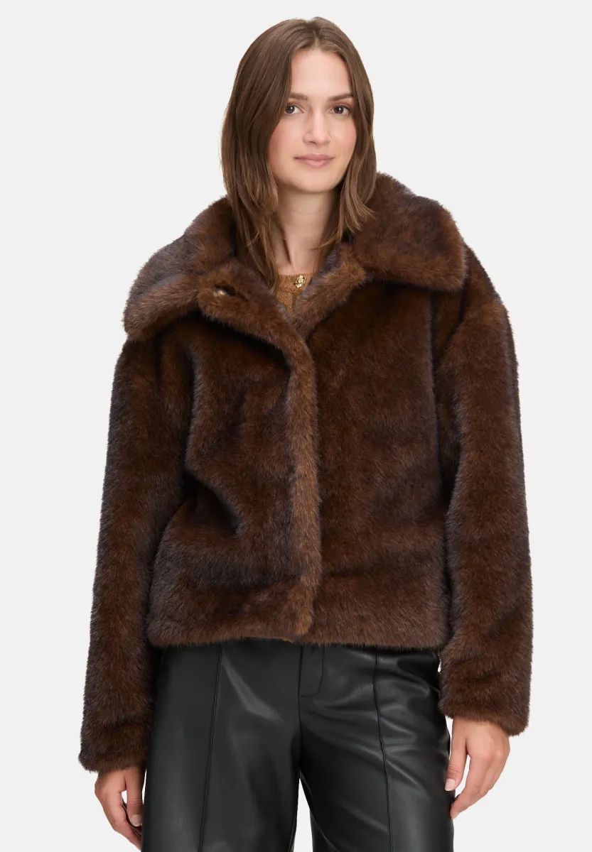 MIT EINGRIFFTASCHEN - Winterjacke - braun