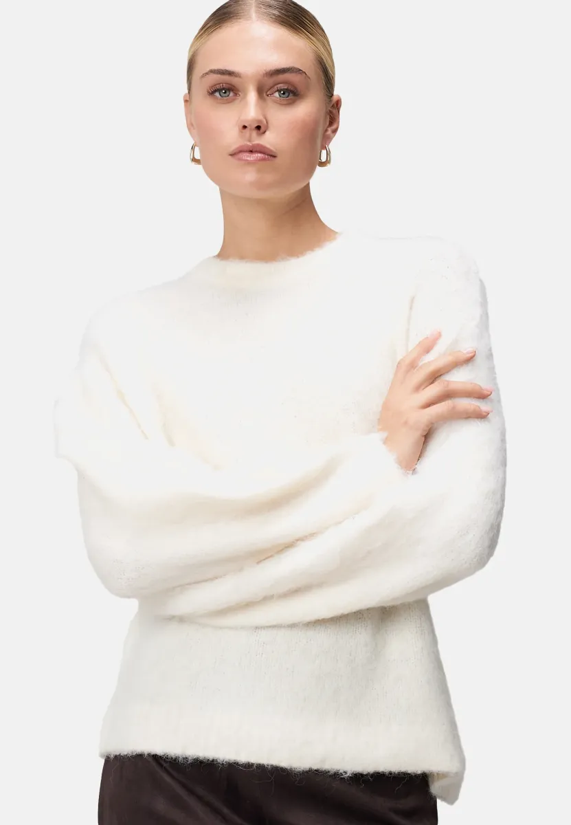 MIT FLAUM - Strickpullover - eggnog