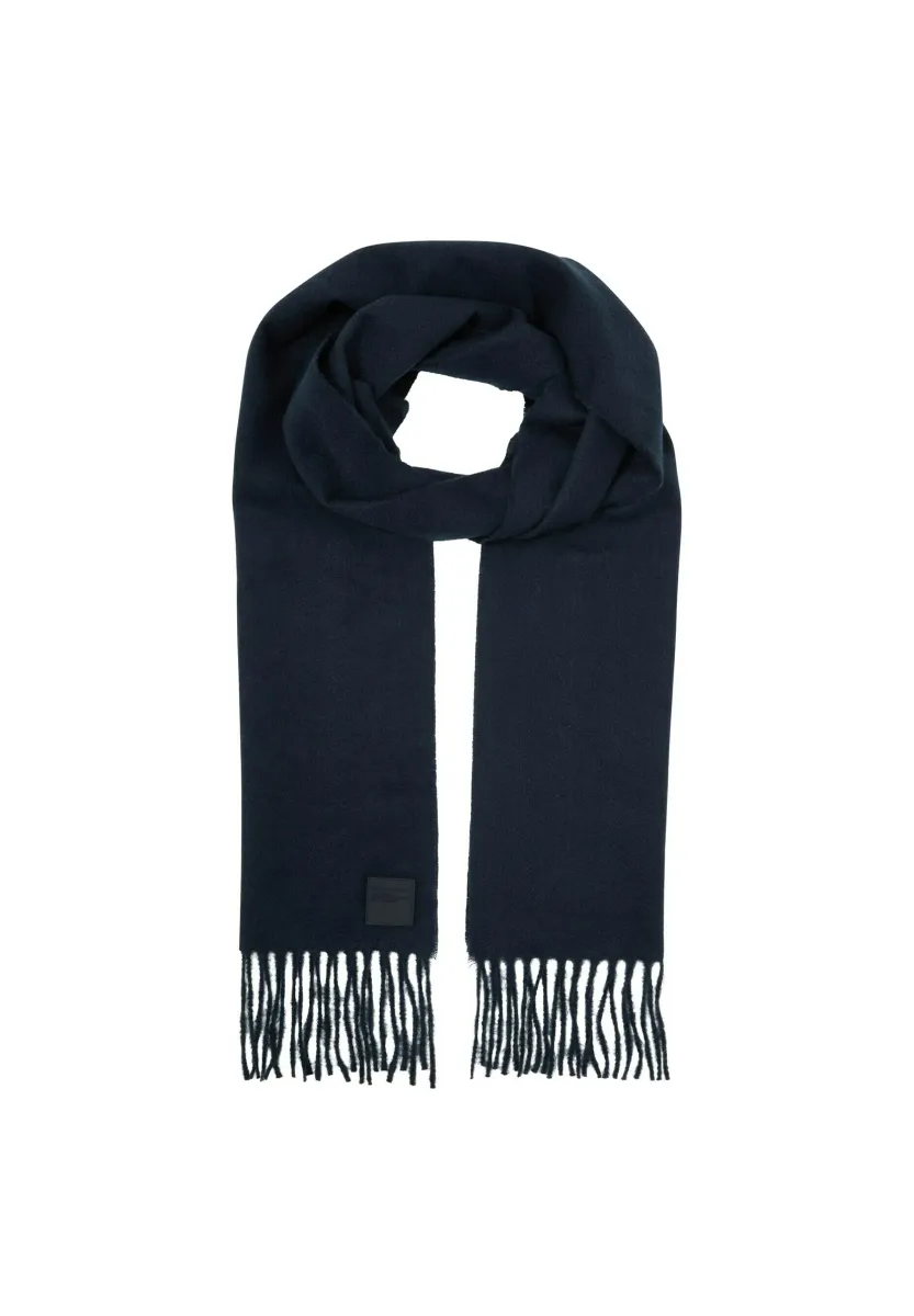 MIT FRANSEN - Schal - sky captain blue white melange