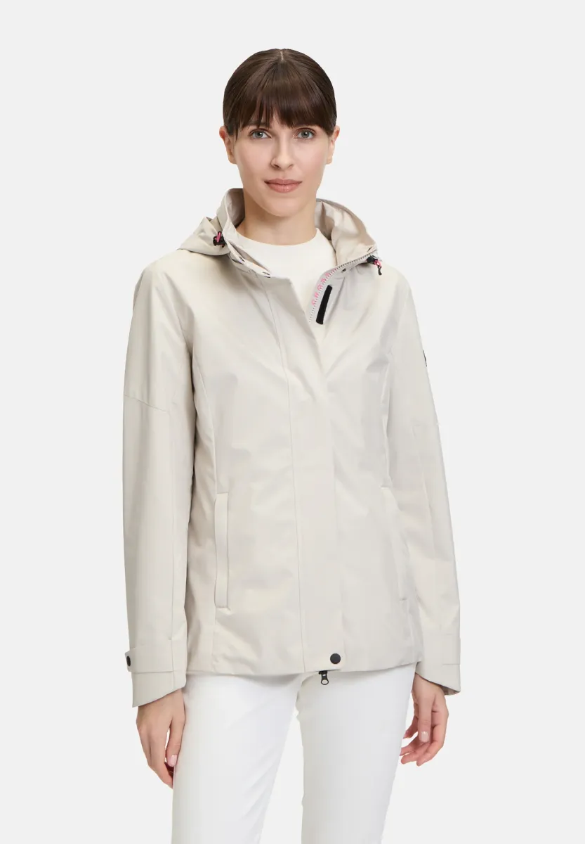 MIT FUNKTION - Regenjacke / wasserabweisende Jacke - beige