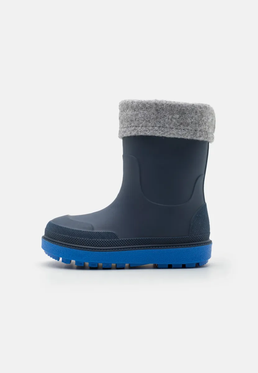 MIT FUTTER UNISEX - Gummistiefel - marine