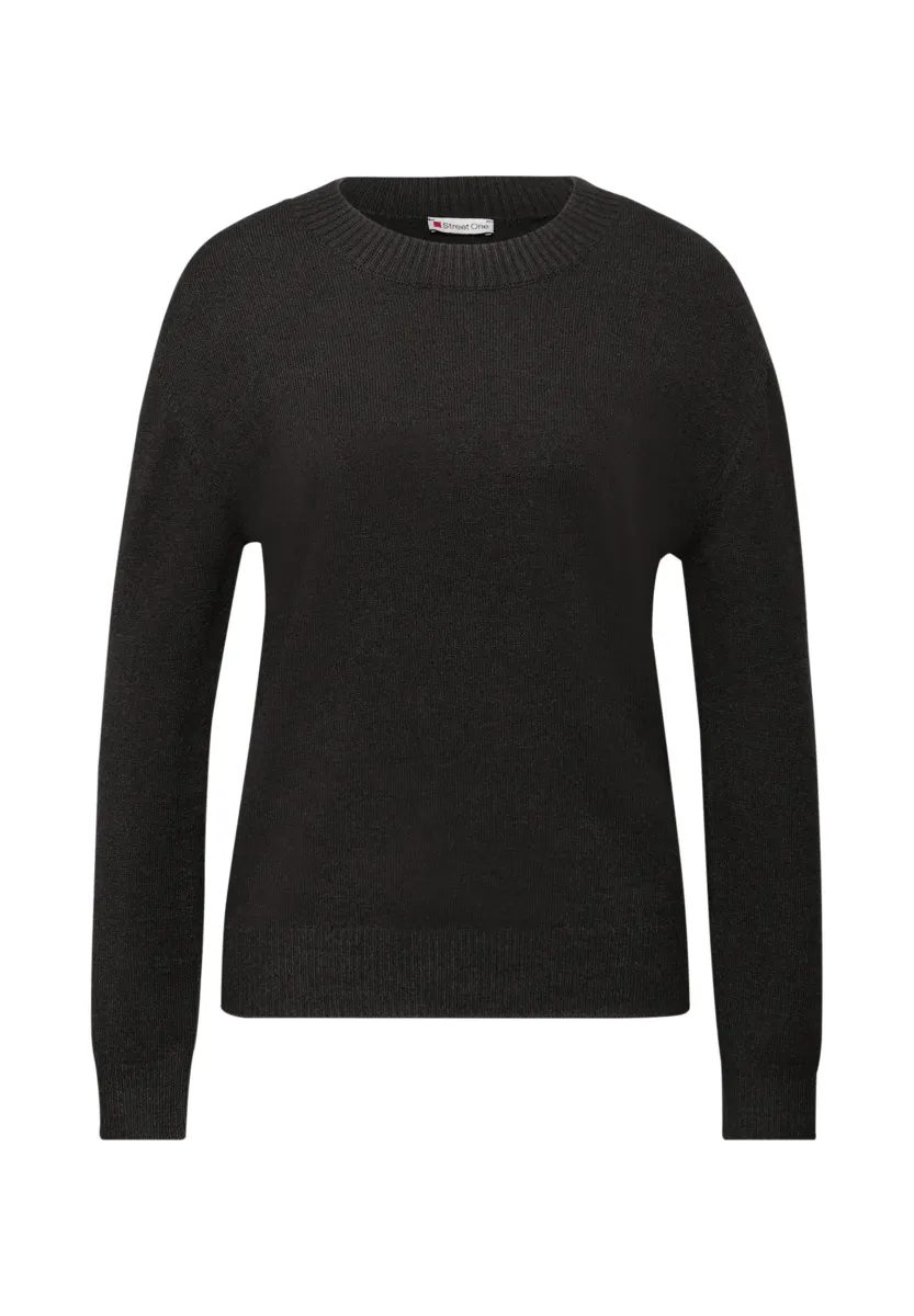 MIT GALLONSTREIFEN - Strickpullover - braun