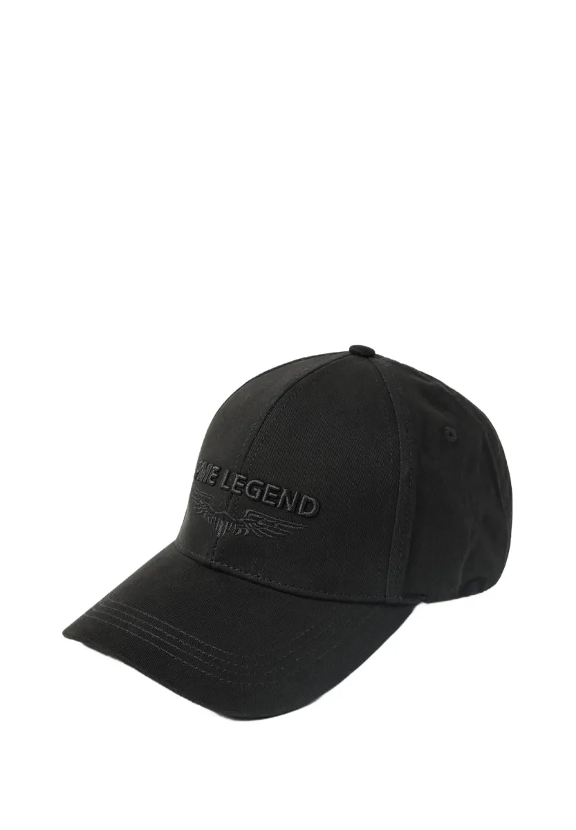 MIT GESTICKTEN DETAILS - Cap - black