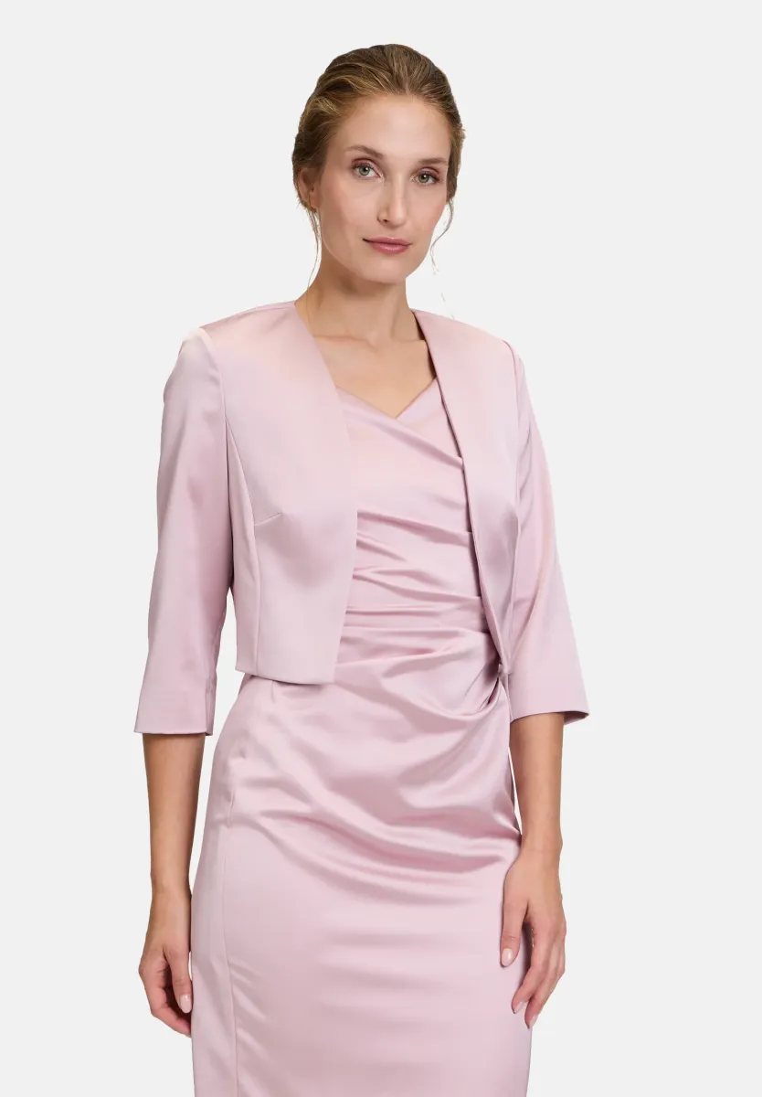 MIT KELLERFALTEN - Blazer - foggy rose