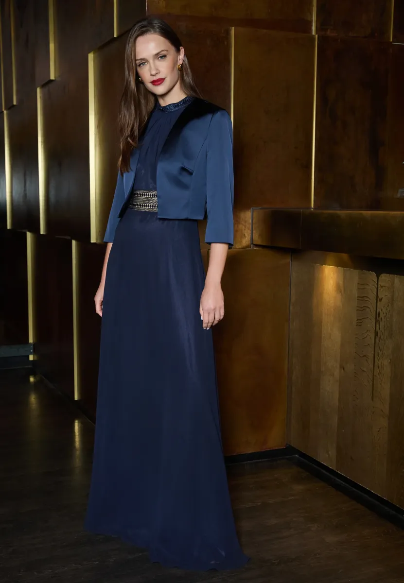 MIT KELLERFALTEN - Blazer - night sky
