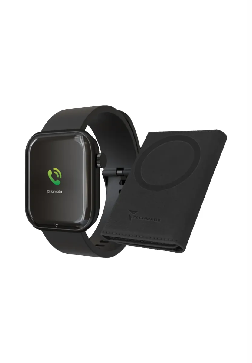 MIT KÜNSTLICHER INTELLIGENZ - BUNDLE-SET - Smartwatch - black