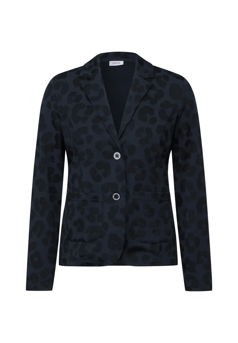 MIT LEO STRUKTUR - Blazer - blau