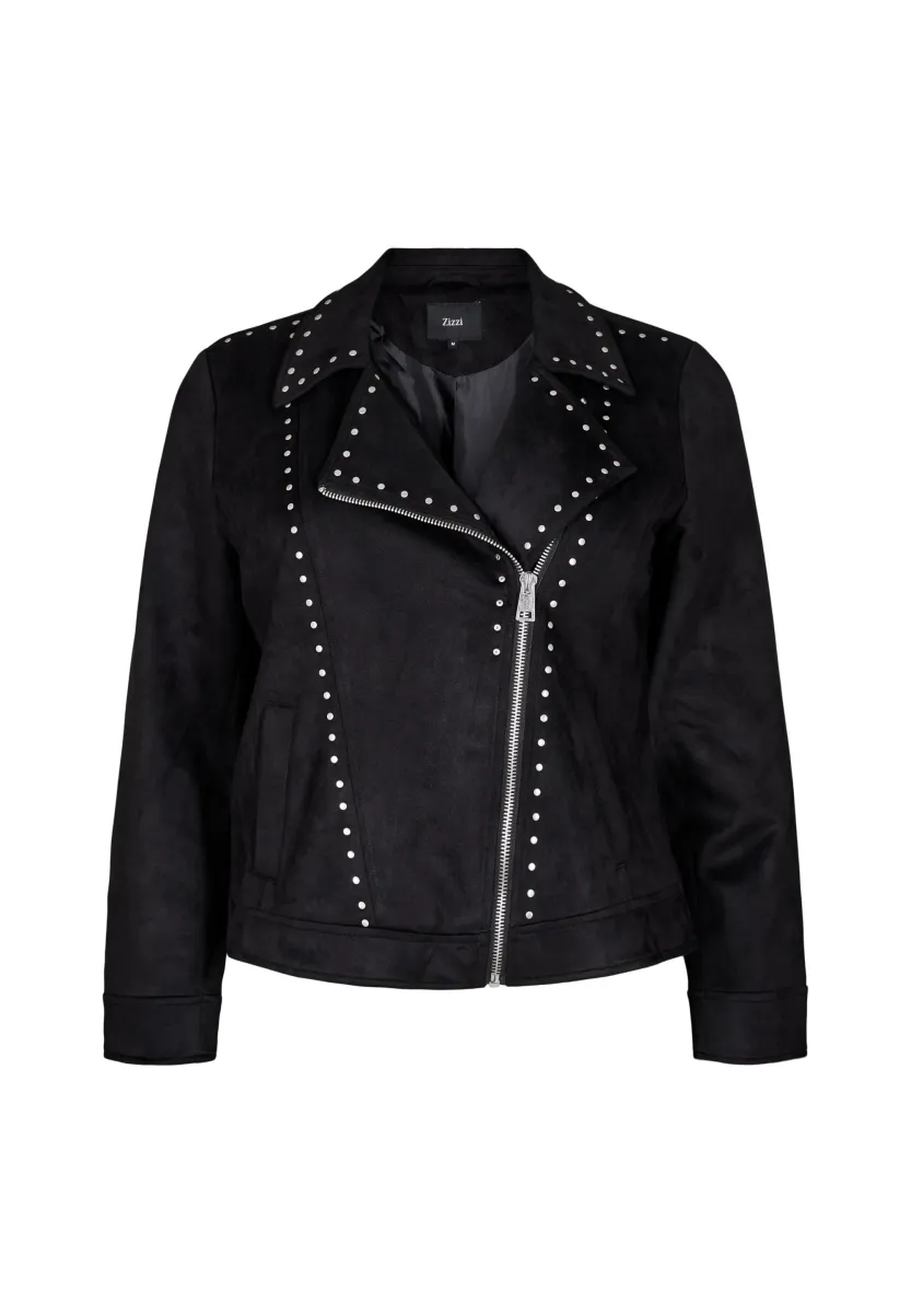 MIT NIETEN - Blazer - black