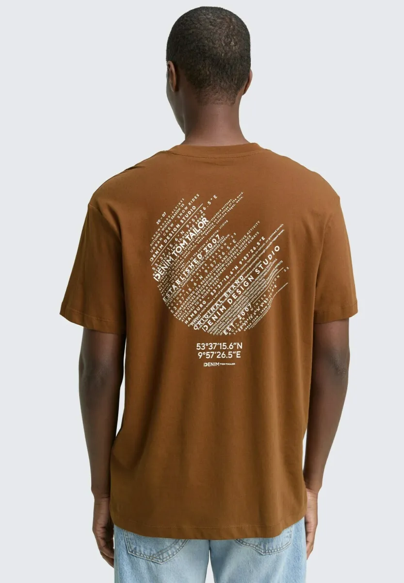 MIT PRINT - T-Shirt print - golden clay