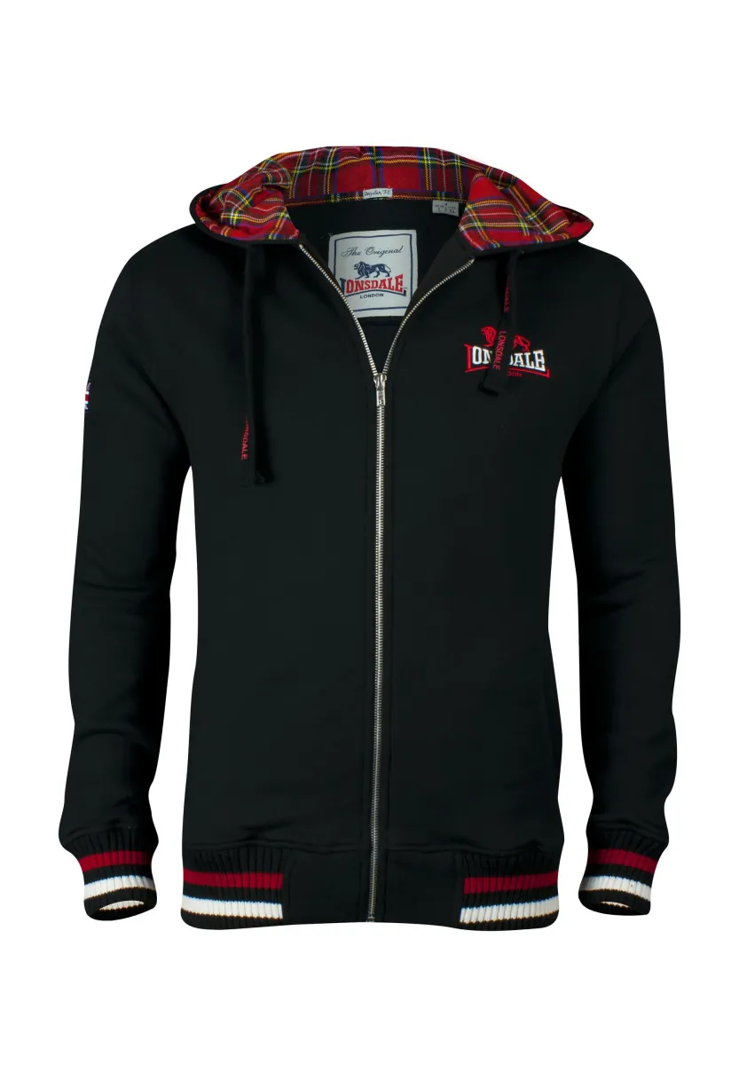 MIT REISSVERSCHLUSS NORMALE PAS - Kapuzenpullover - black