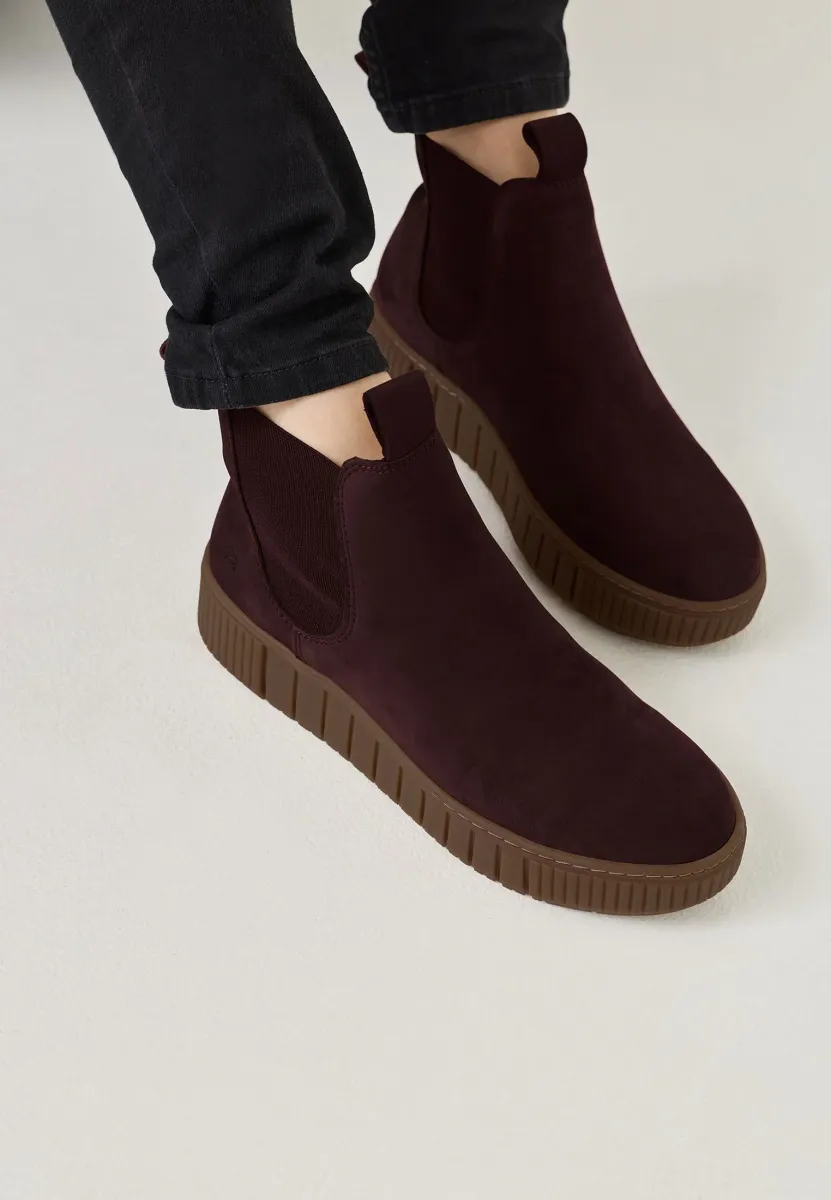 MIT REMOVABLE - Plateaustiefelette - bordeaux
