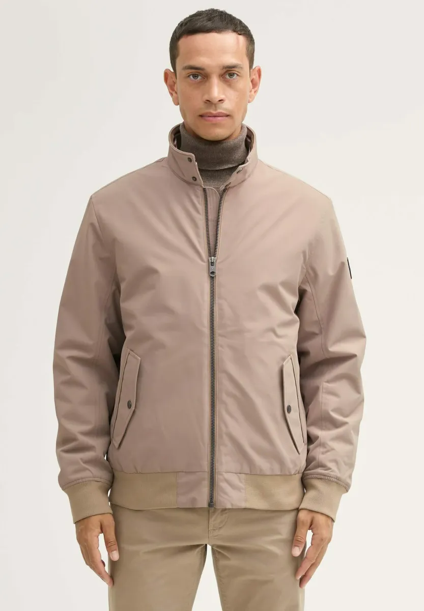 MIT STEHKRAGEN - Bomberjacke - mountain taupe