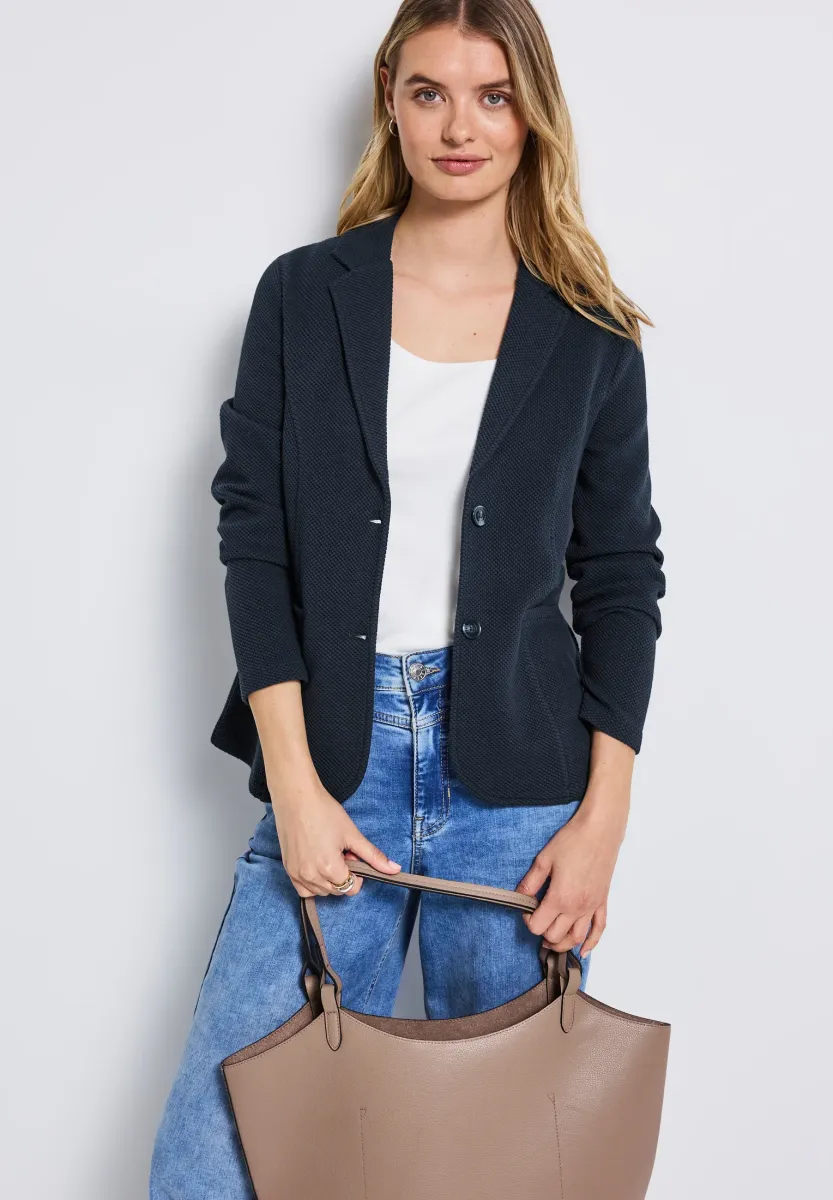 MIT STRUKTUR - Blazer - blau