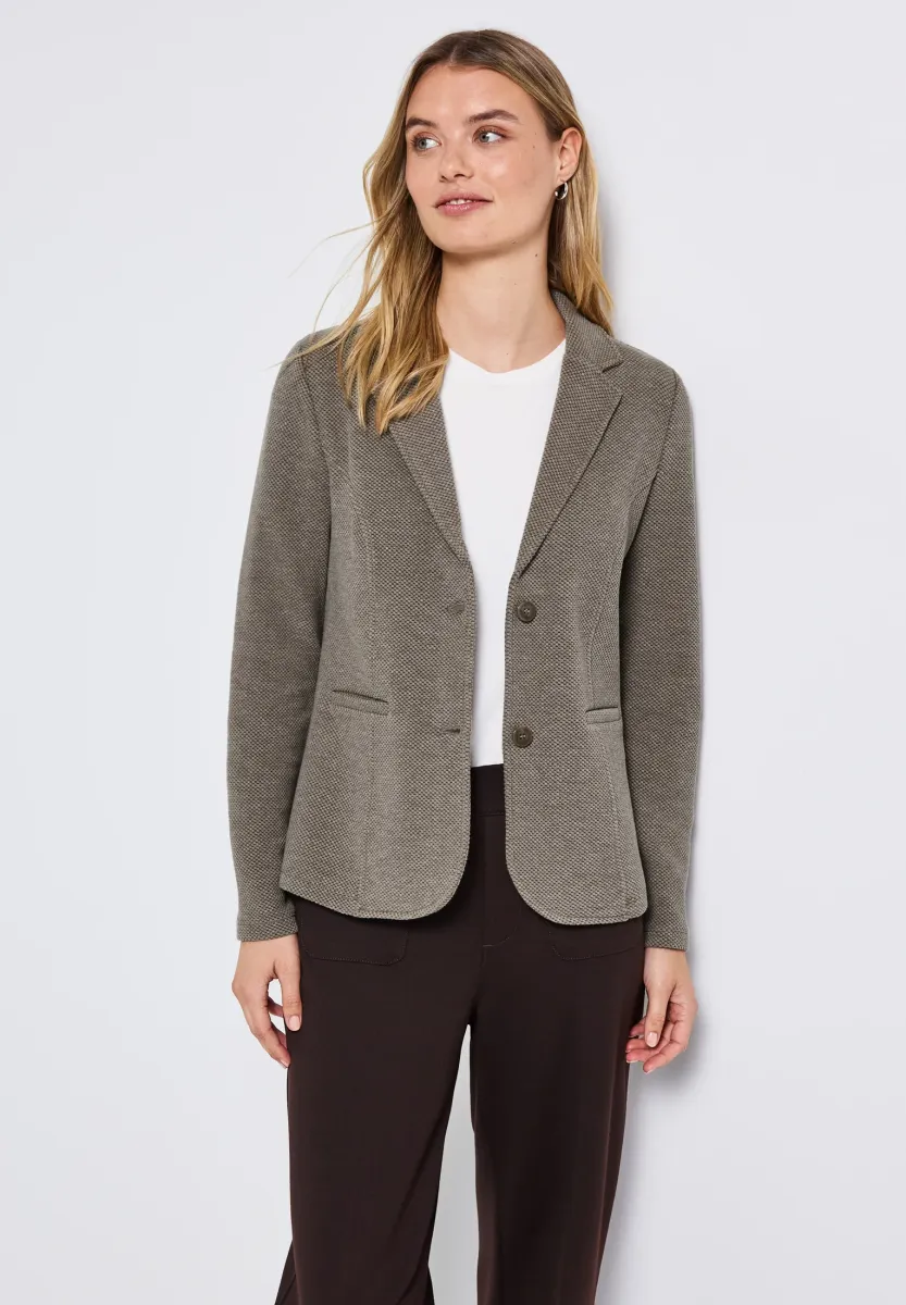 MIT STRUKTUR - Blazer - braun