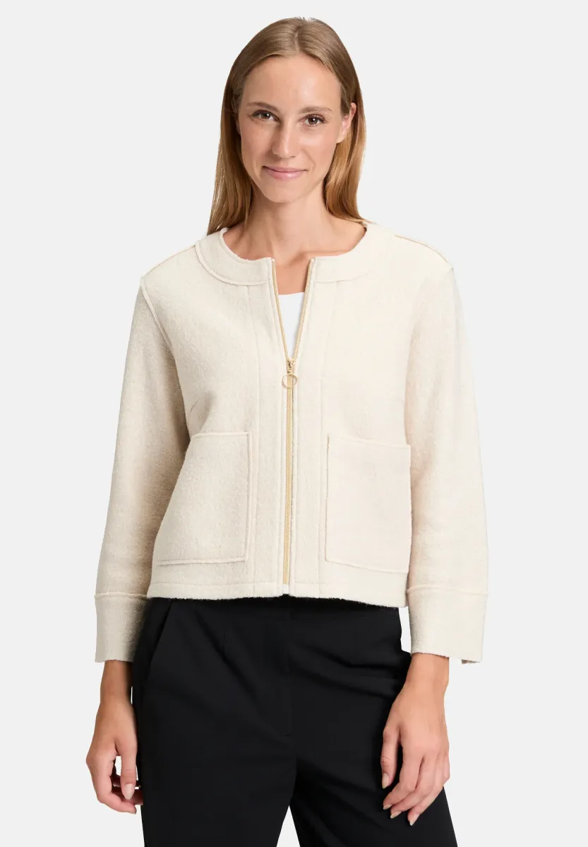 MIT TASCHEN - Blazer - beige