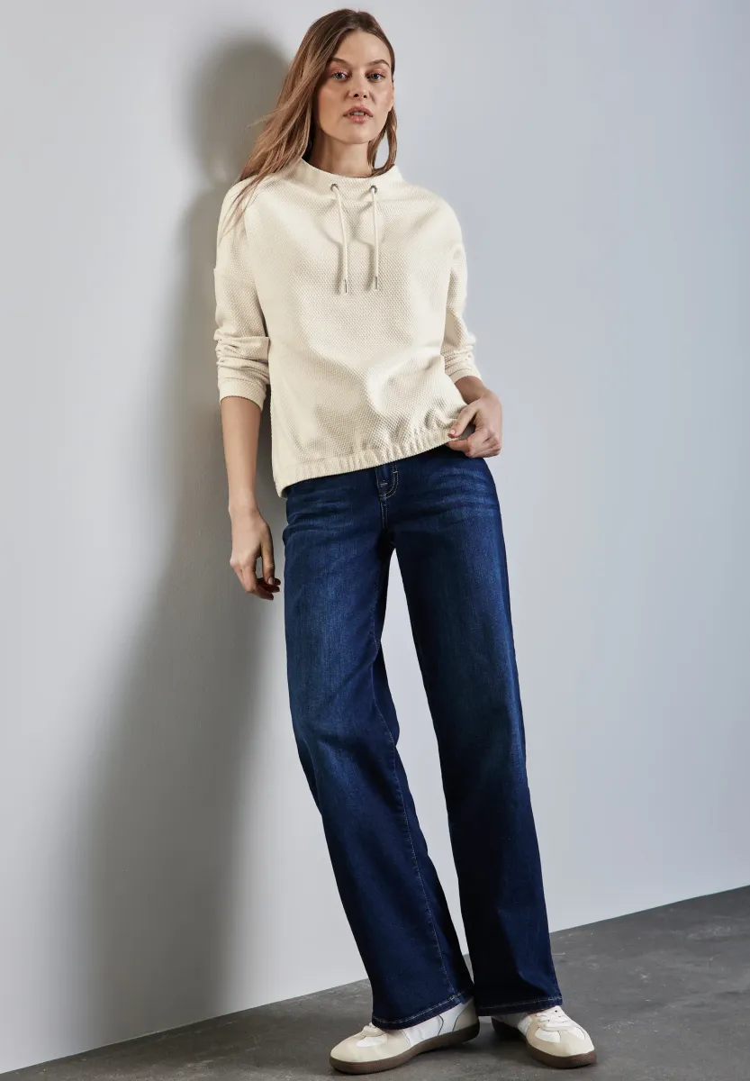 MIT TURTLENECK - Strickpullover - weiß