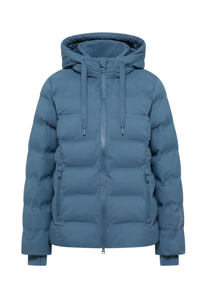 MIT VERKLEBTEN NÄHTEN - Winterjacke - blau