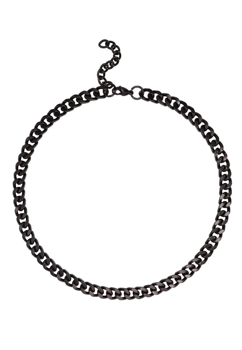 MIT VERLÄNGERUNGSKETTE  - Halskette - schwarz