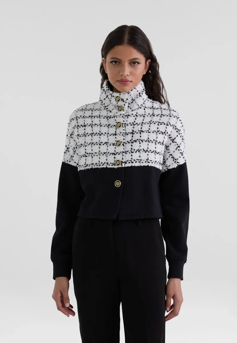 MIX JACKET - Bomberjacke - black