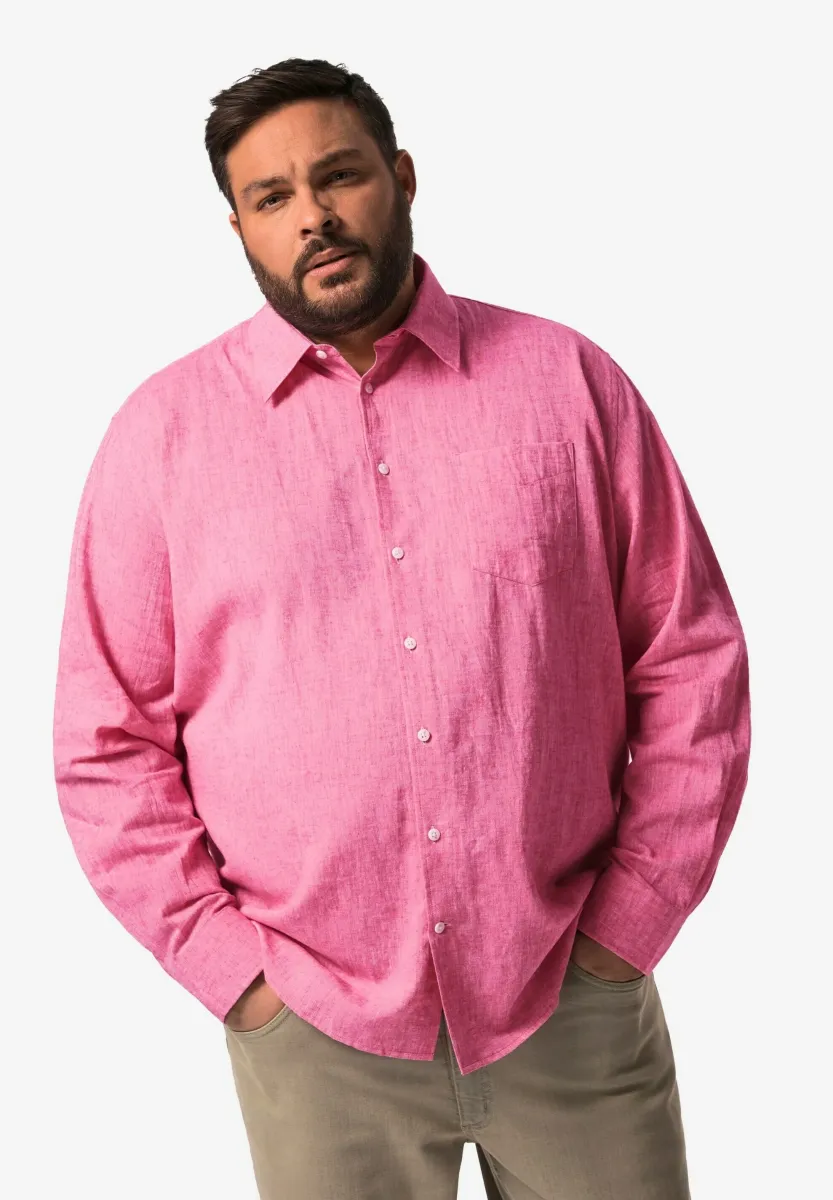 MIX- LANGARM KENTKRAGEN COMFORT FIT BIS 8 XL - Hemd - pink red