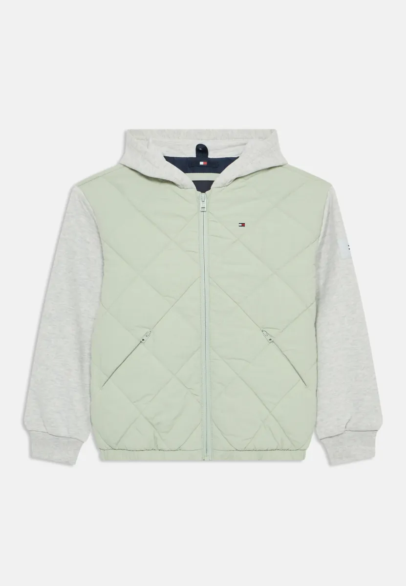 MIX MEDIA QUILTED JACKET - Übergangsjacke - misty sage