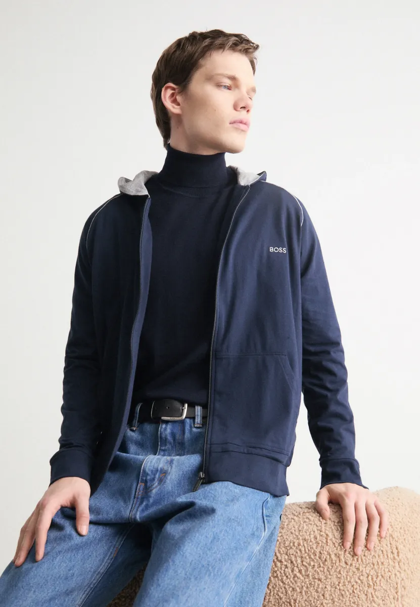 MIX&MATCH JACKET  - Strickjacke - dark blue