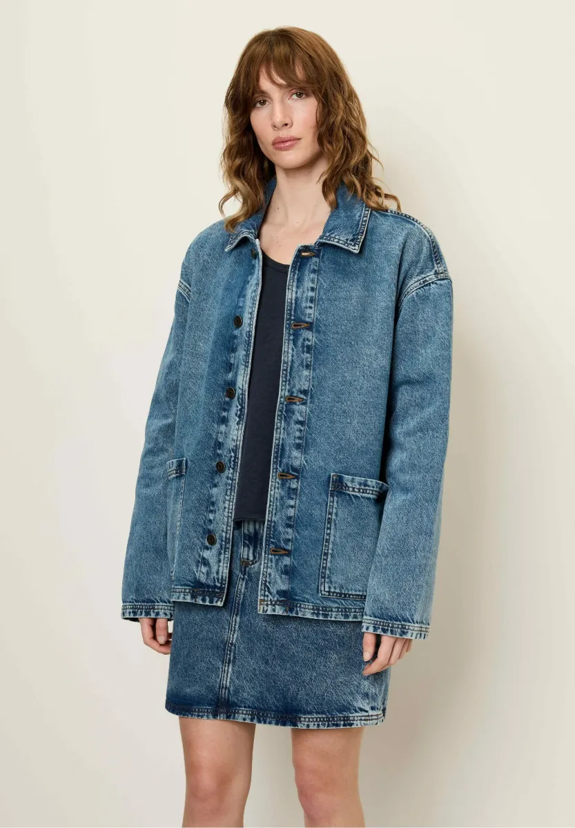 MIXTE JOYBIRD - Jeansjacke - stone