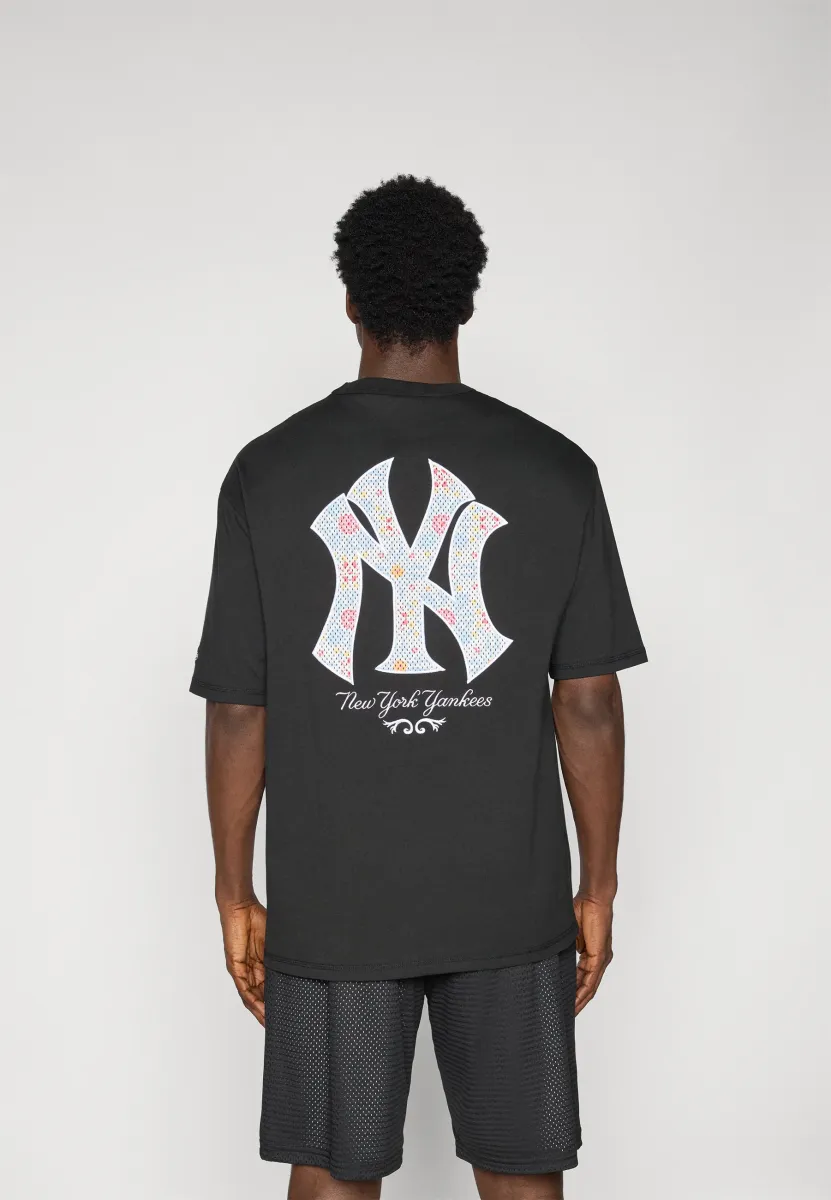 MLB NEW YORK YANKEES INFILL TEE - T-Shirt print - black