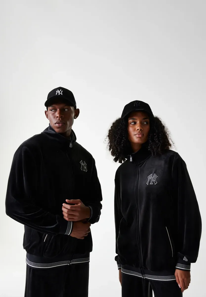 MLB VELOUR TRACK JACKET UNISEX - Trainingsjacke - black