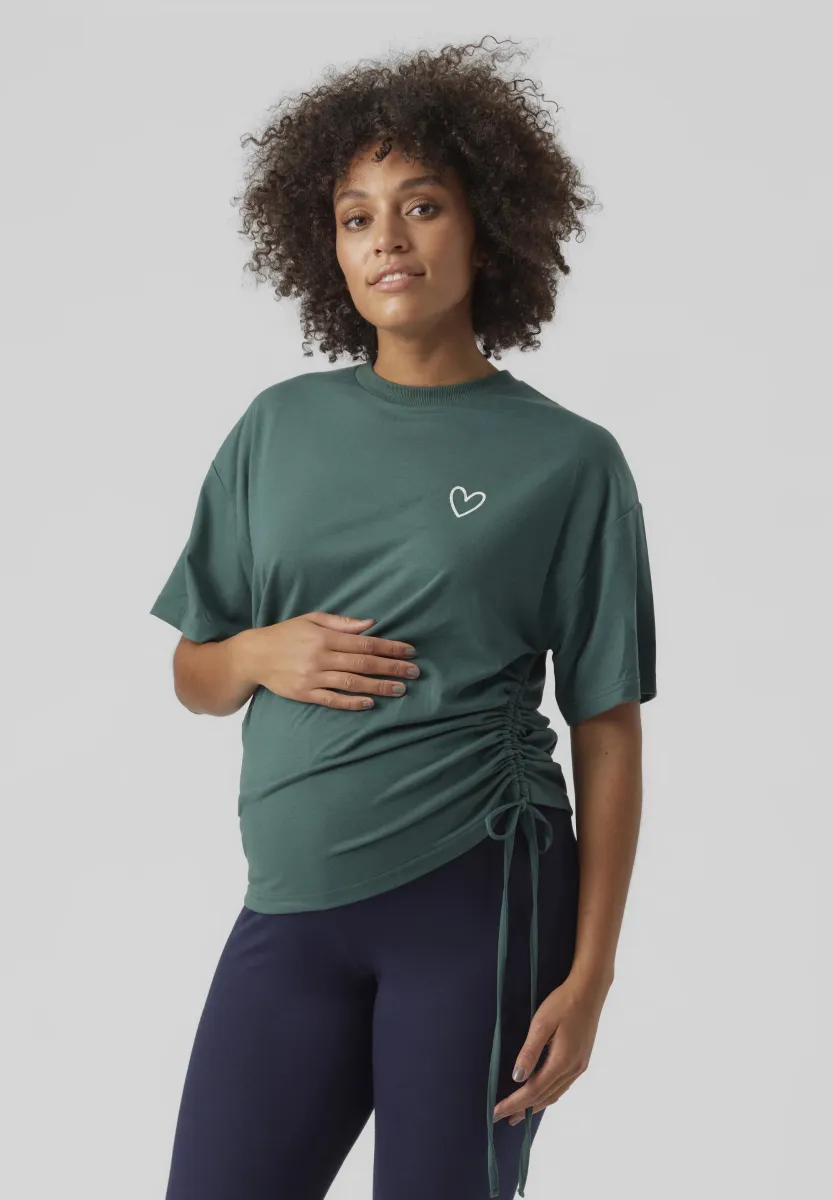 MLEMMALINE TOP  - T-Shirt basic - climbing ivy