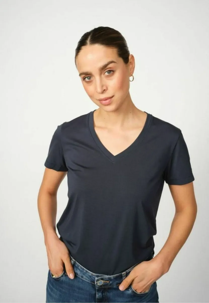 MMDALA V-SS - T-Shirt print - salute navy