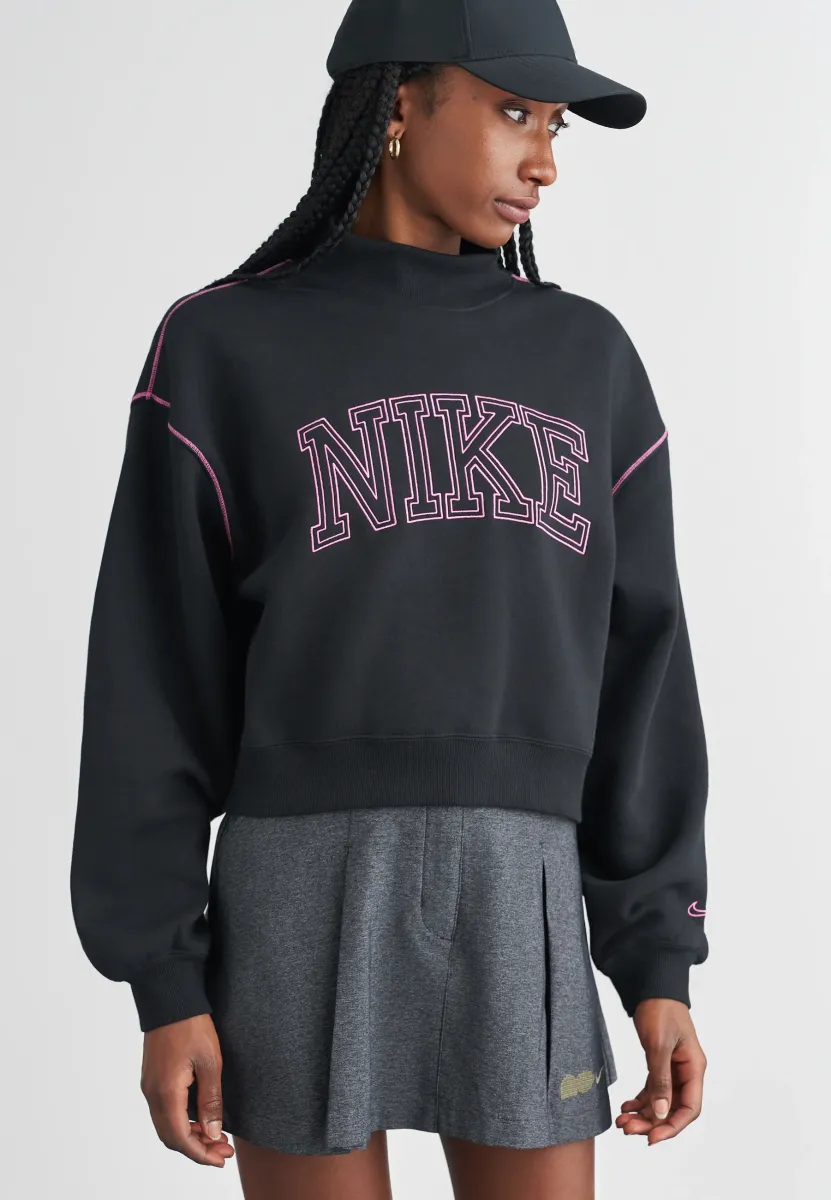 MOCK NECK - Sweatshirt - black
