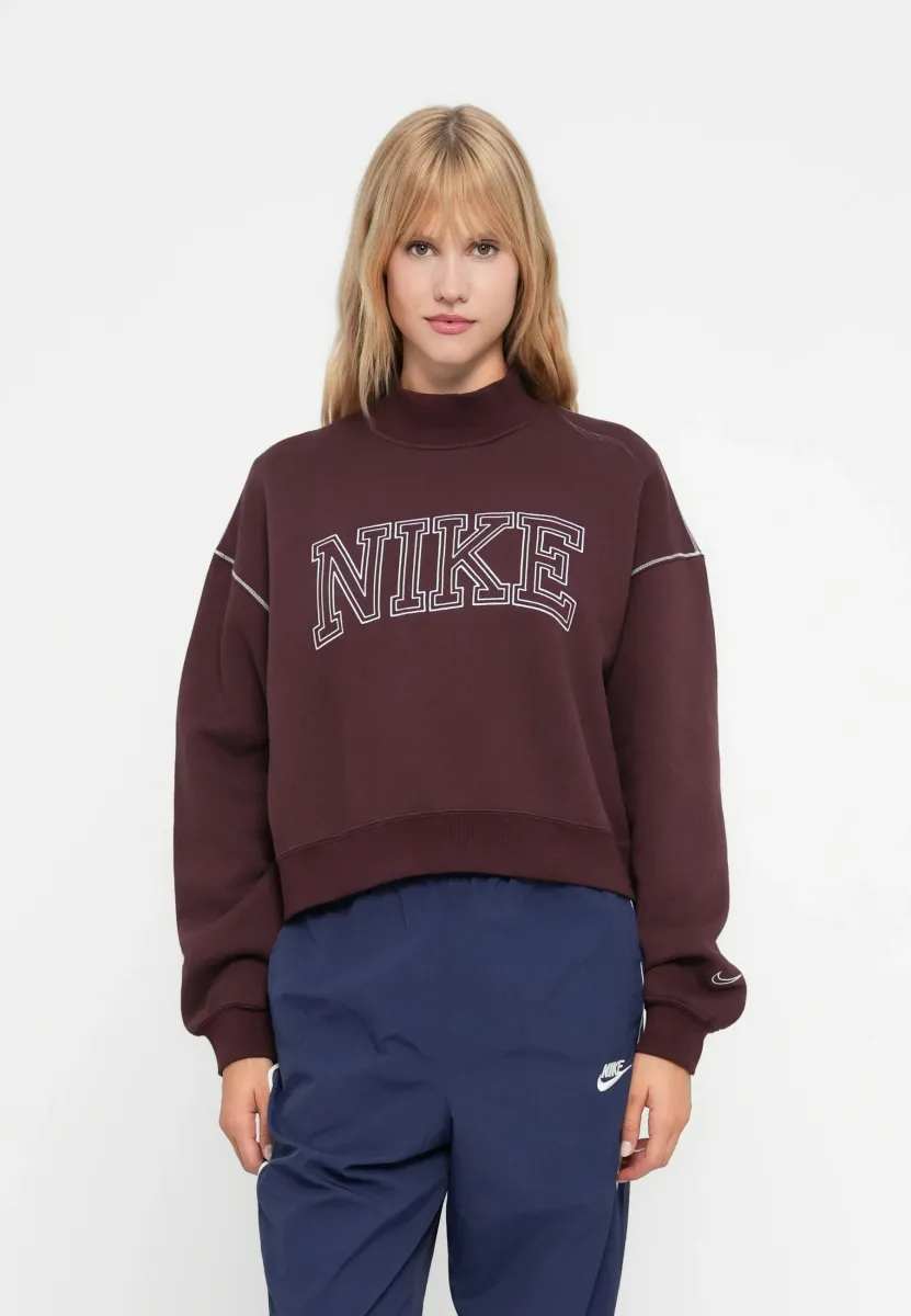 MOCK NECK - Sweatshirt - burgundy crush