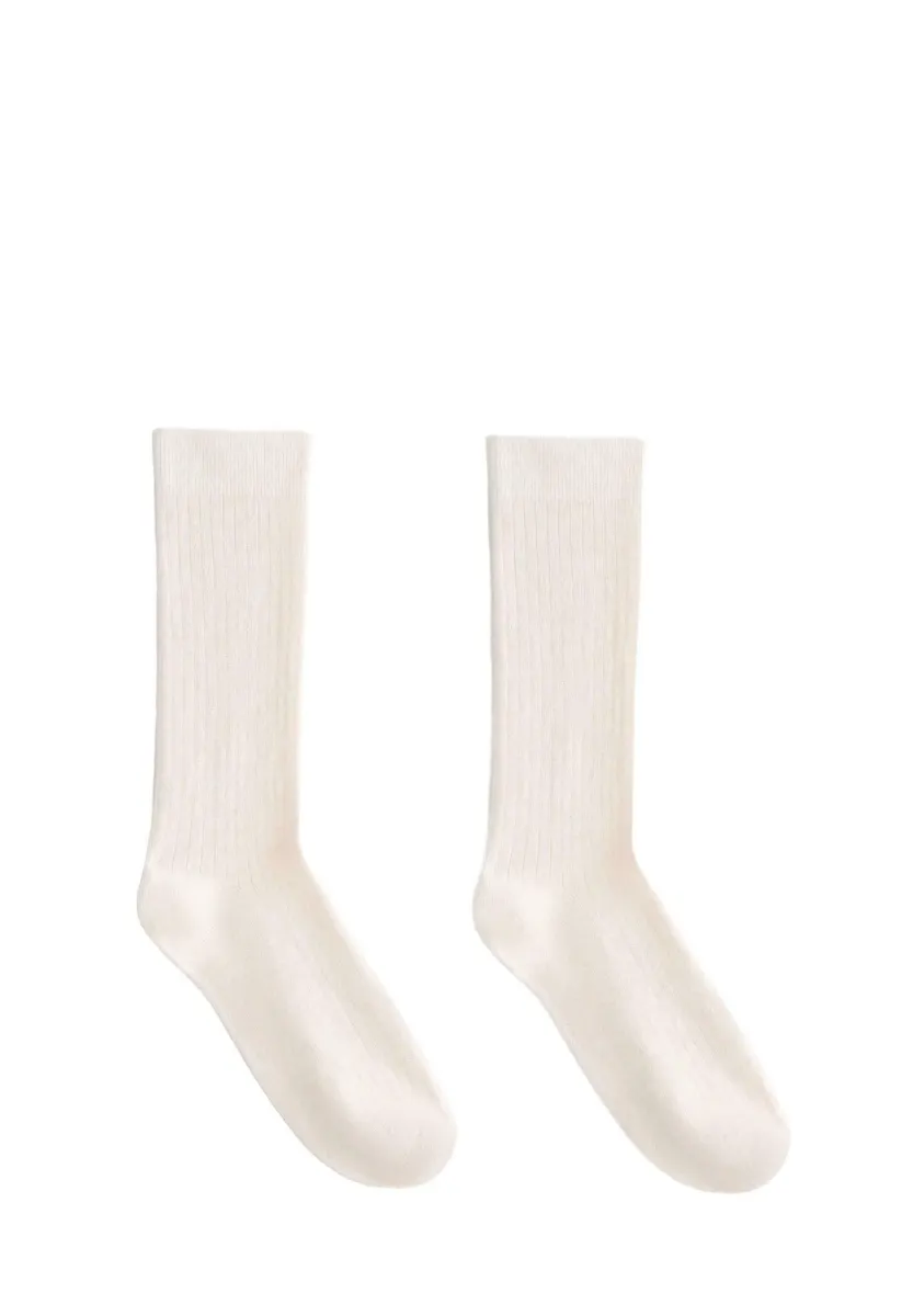 MODAL BLEND CLASSIC WITH CASHMERE - Socken - white