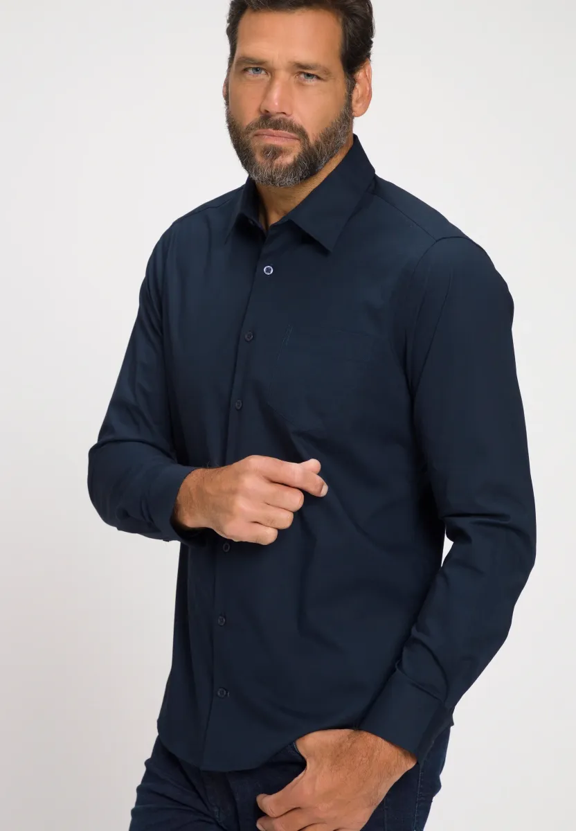 MODERN BASIC FIT - Hemd - dark blue