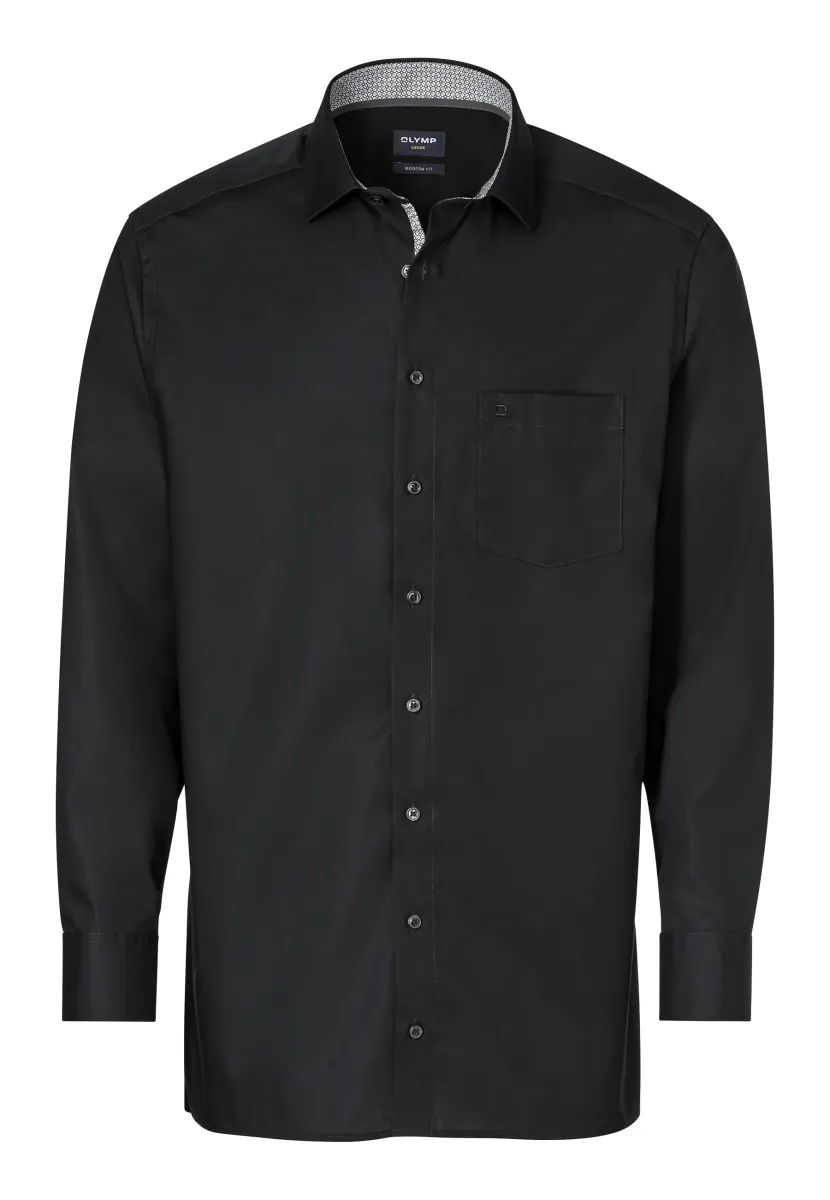 MODERN FIT - Businesshemd - black