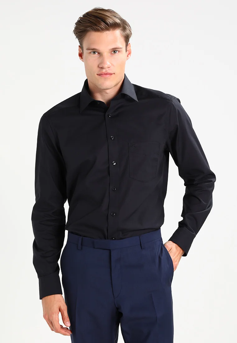 MODERN FIT - Businesshemd - schwarz