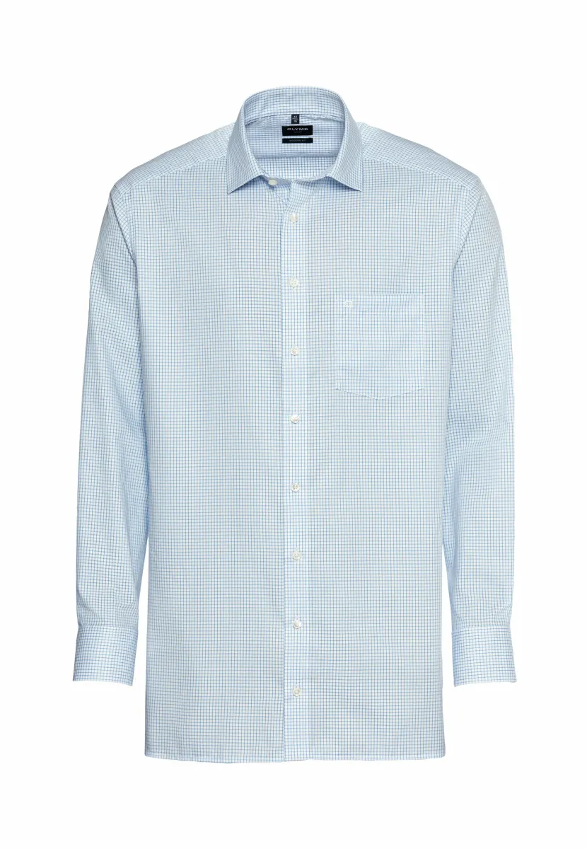 MODERN FIT,GLOBAL KENT - Hemd - bleu