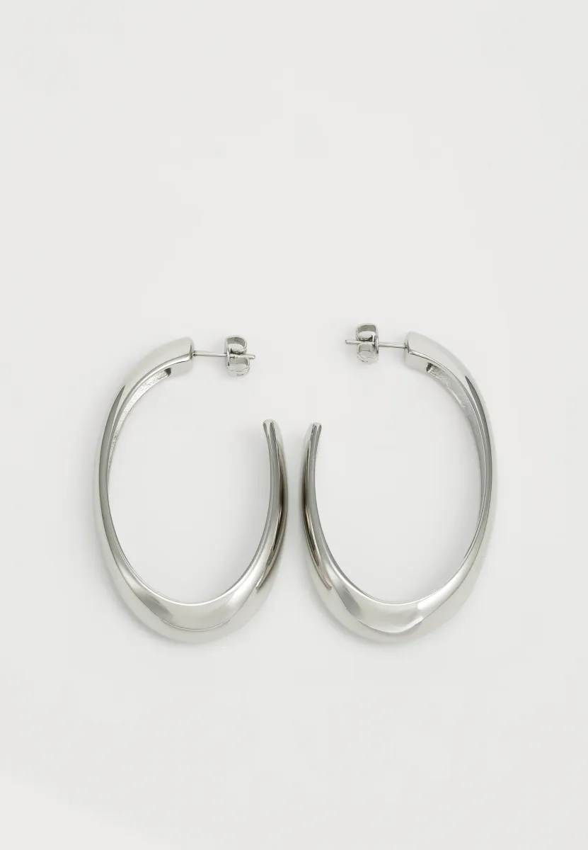 MODERN PURITY - Ohrringe - silver-coloured