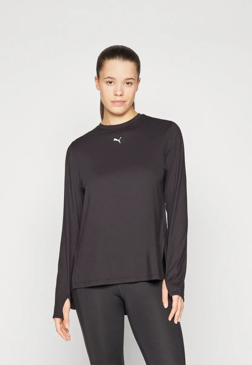 MODEST TEE - Langarmshirt - black