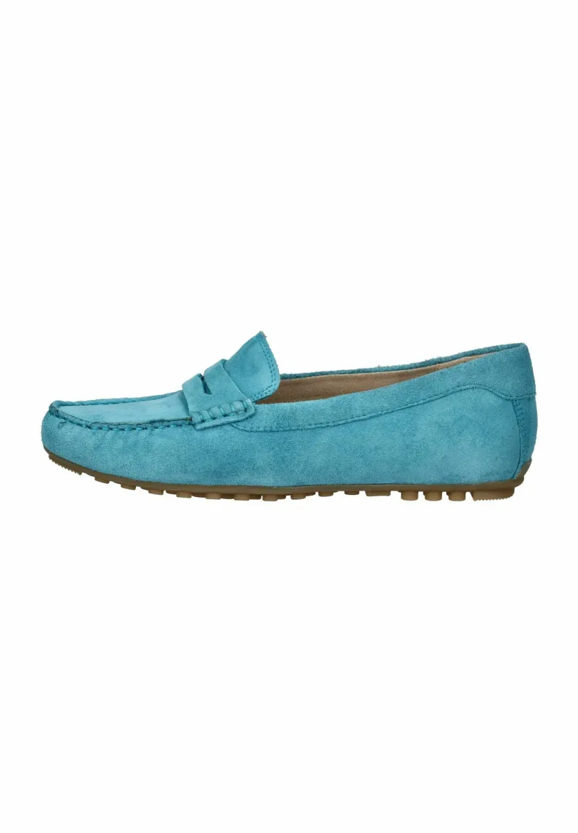 Mokassin - blue suede h