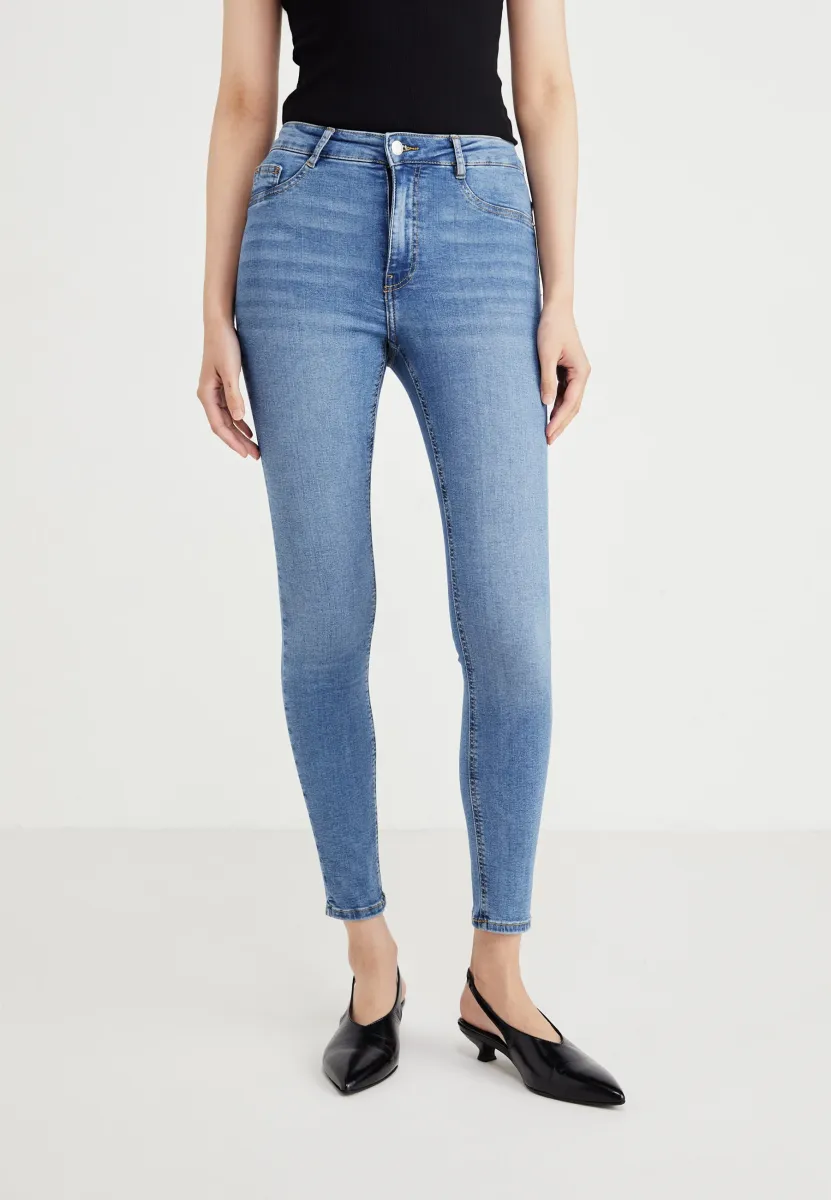 MOLLY HIGH WAIST - Jeans Skinny Fit - midblue
