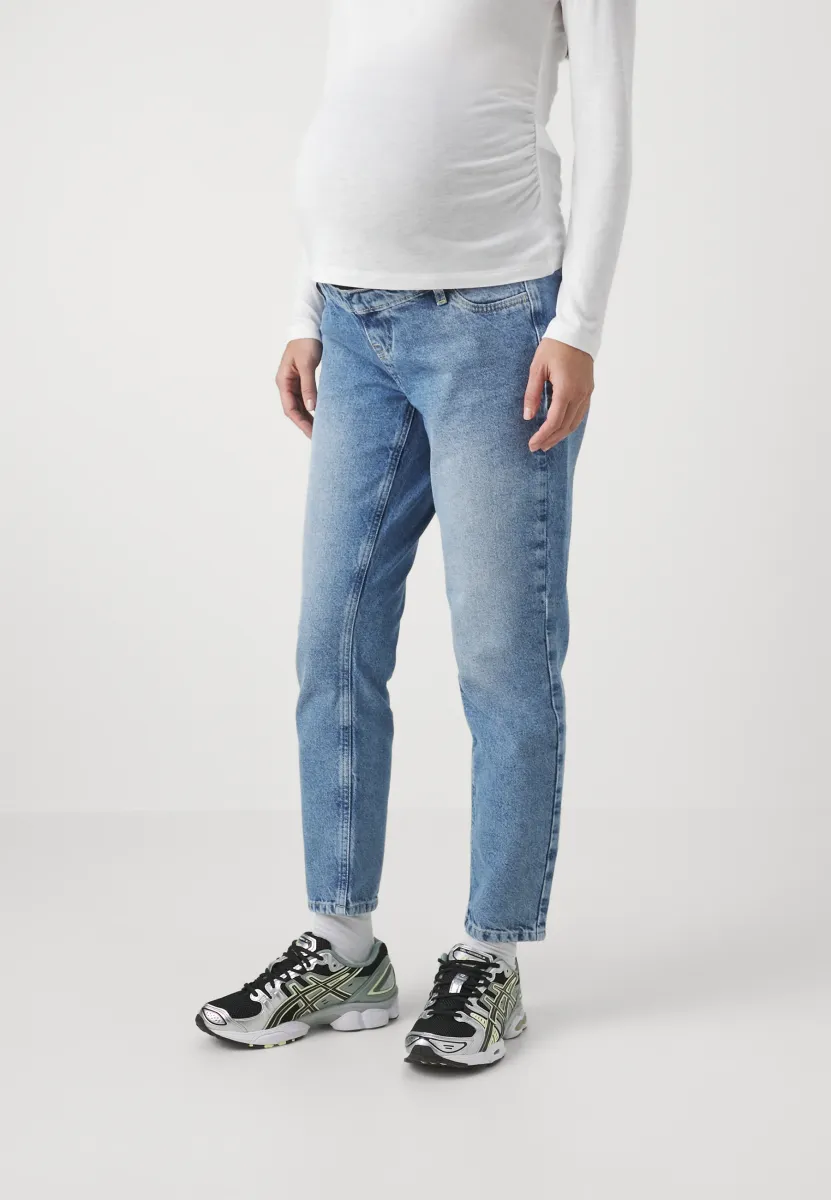 Mom Jeans - blue denim