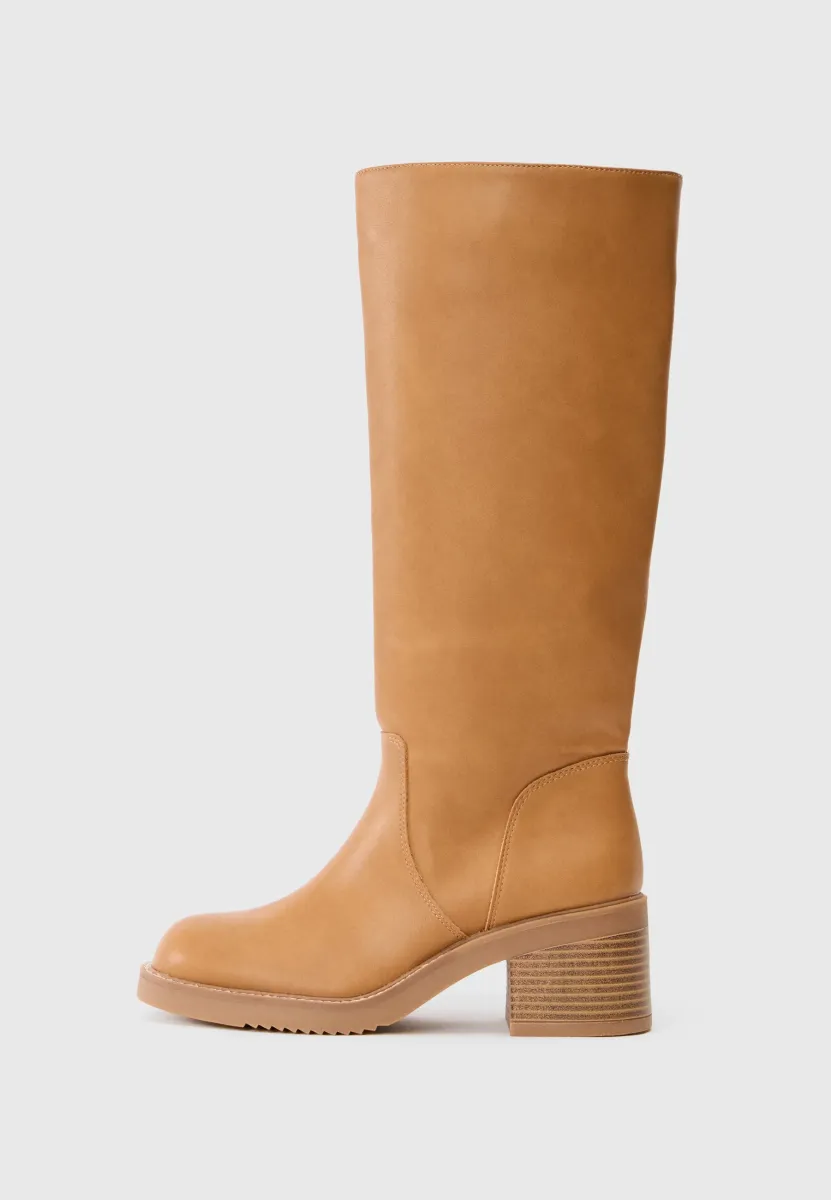 MOMENTOO - Stiefel - beige