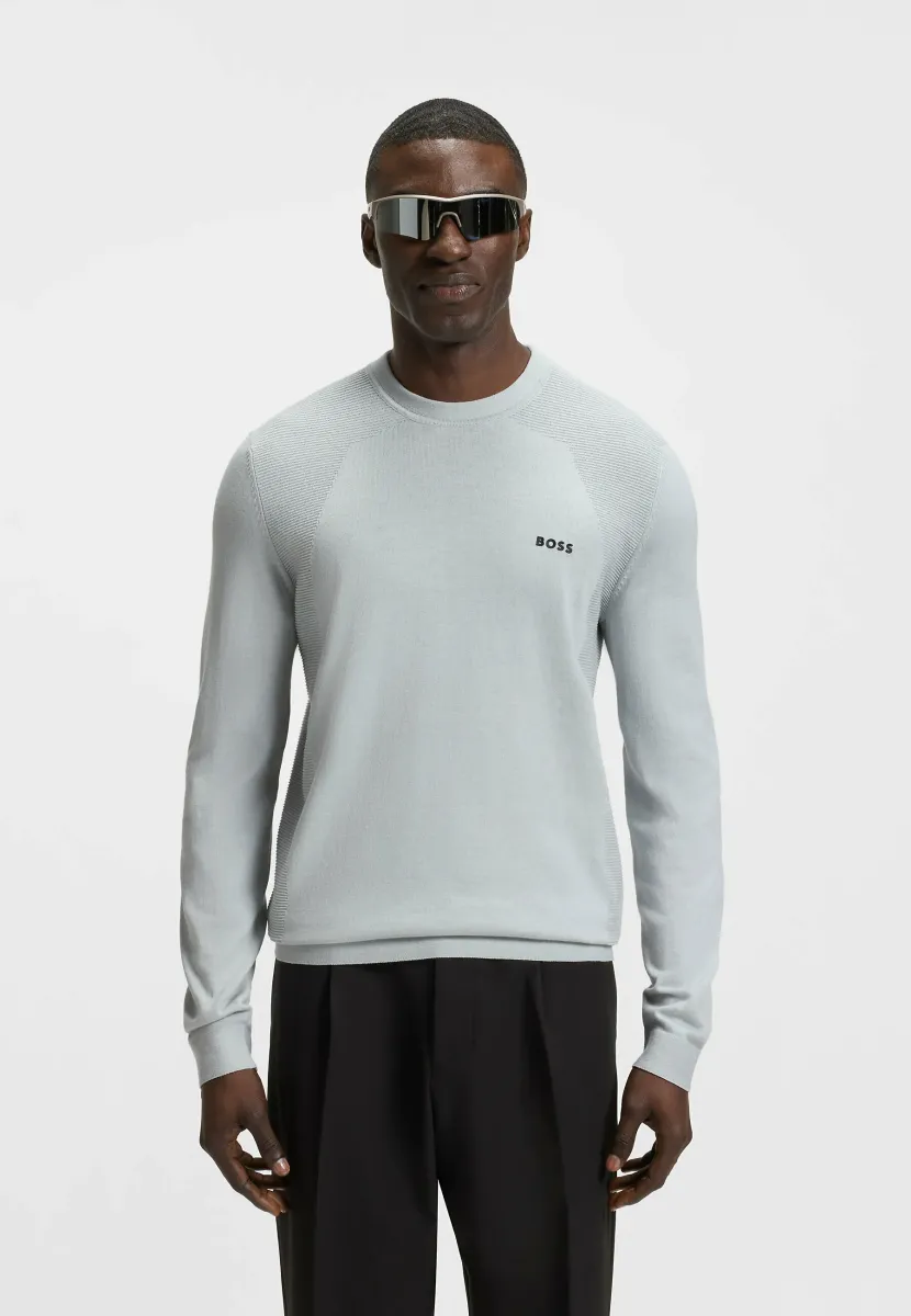 MOMENTUM LITE - Strickpullover - light grey four