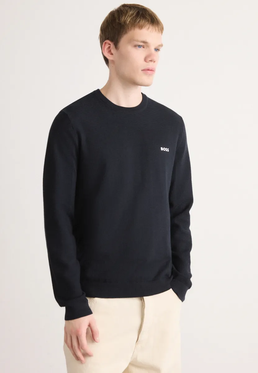 MOMENTUM - Strickpullover - dark blue