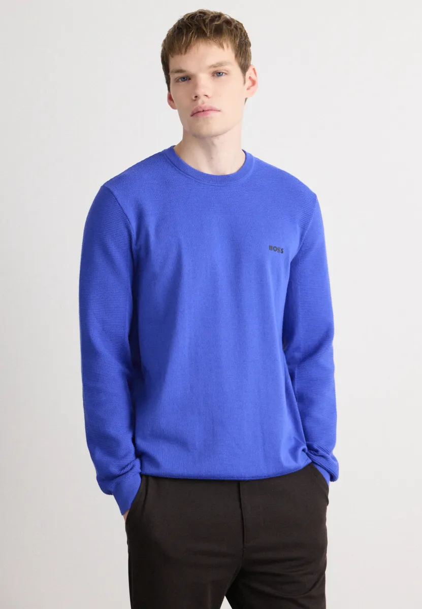 MOMENTUM - Strickpullover - medium blue